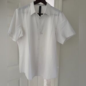 lululemon athletica White Casual Button Down Shirt